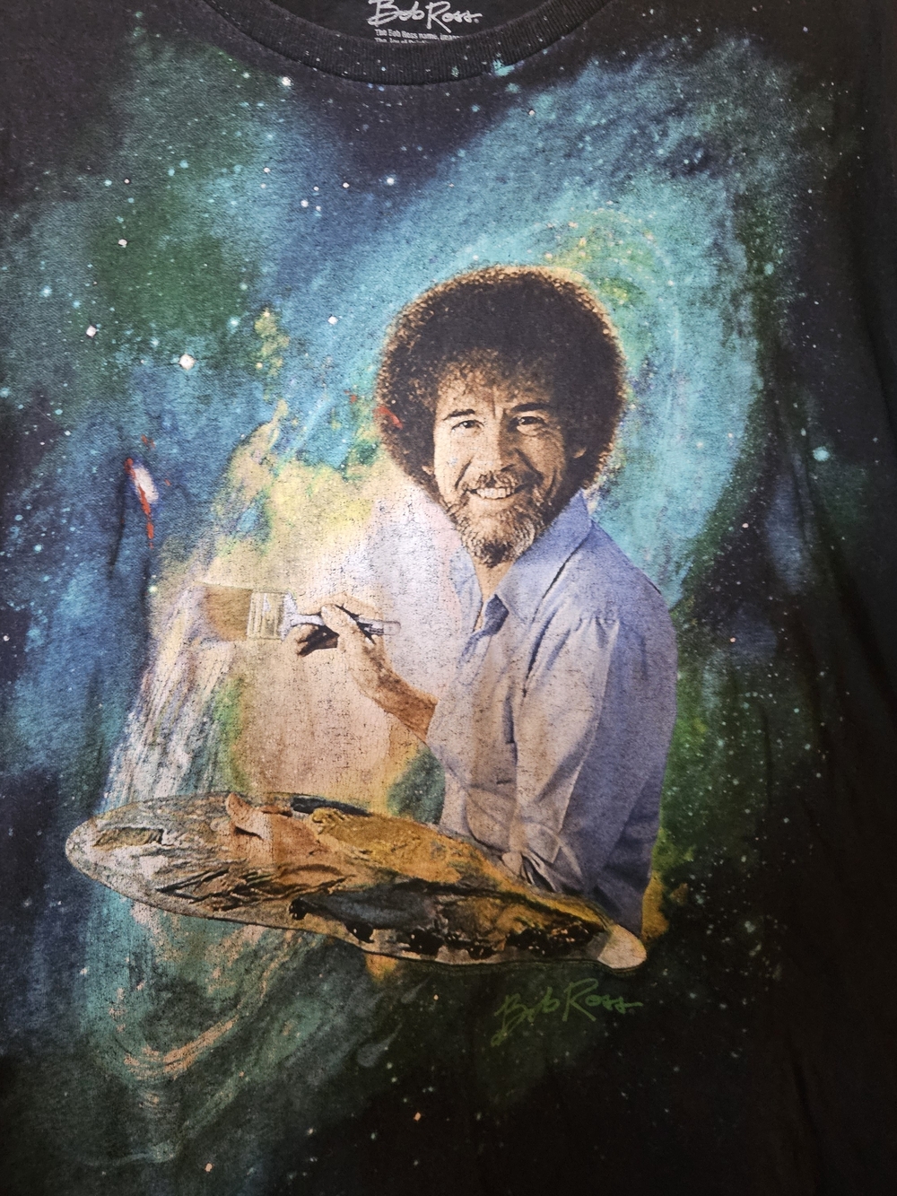 Bob Ross Galaxy Tee